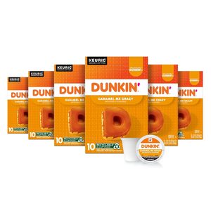 Café con Sabor a Caramelo Dunkin' Caramel Me Crazy, 60 Cápsulas Keurig K-Cup - Product Image 6