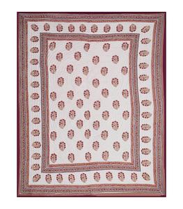 Ensemble de couvertures de lit Kantha de luxe au prix de gros drap de lit en pur coton imprimé floral, fil de lin lisse, couette de travail de haute qualité - Product Image 4