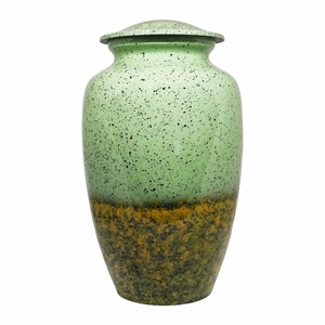 Urnas de cremación personalizadas de metal Premium Urnas de cremación conmemorativas de aluminio Premium Juegos completos grabables a prueba de fugas de recuerdo - Product Image 1