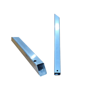 Tube creux en aluminium CNC de précision avec conception de rainurage et d'encochage personnalisée pour le montage de cadre structurel d'usine du Vietnam - Product Image 6