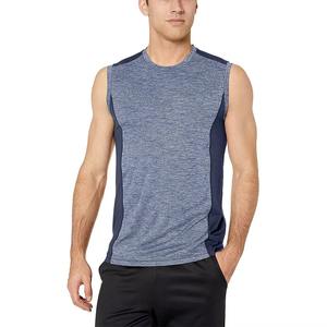 Conception entièrement personnalisable débardeur d'entraînement pour hommes respirant coupe ajustée vêtements de sport pour hommes style décontracté quantité minimale de commande bas - Product Image 1