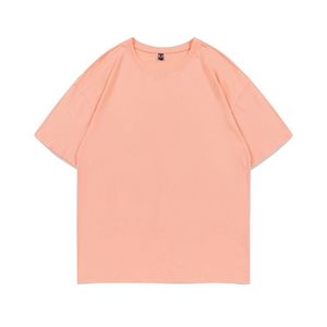 Latest Solid Color Round Neck T-shirt Wrinkle-resistant and Shrinkage-resistant T-shirt for <b>Both</b> Men and Women T-shirt for men - Product Image 1