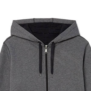 เสื้อฮู้ดหนาสำหรับผู้ชาย, เสื้อมีฮู้ดเปิดไหล่เต็มตัวเสื้อมีฮู้ดผ้าระบายความร้อนโลโก้ออกแบบได้ตามน้ำหนักโอเวอร์ไซส์ - Product Image 5
