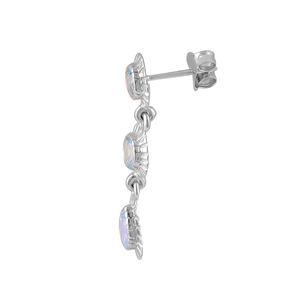 Pendientes de Plata de Ley 925 con Topacio Azul Cielo Natural para Mujer, Shah Gems, Accesorio de Moda - Product Image 2