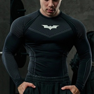 Nuova T-shirt Aderente da <span class=keywords><strong>Uomo</strong></span> per Jogging, Allenamento, Asciugatura Rapida, Palestra, Corsa - Product Image 6