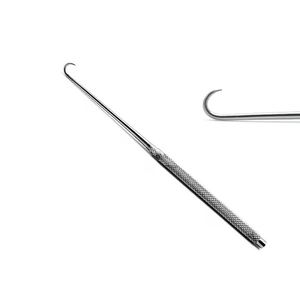 Instrumentos Quirúrgicos Microdermales Manuales Reutilizables de Alta Calidad, Gancho para Piel de Acero Inoxidable - Product Image 4