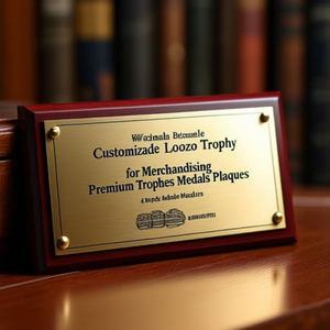 Trofeo in Legno Personalizzabile per Merchandising, Trofei, Medaglie e Targhe Premium - Product Image 3