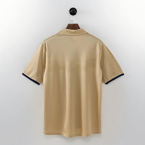 Camiseta Retro Clásica Conmemorativa del <span class=keywords><strong>Barcelona</strong></span> Temporada 0102, Personalizada JY, de Visitante, con Logo, Manga Corta, Deportiva, de Fútbol - Product Image 1