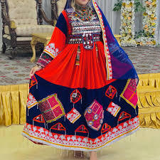 Robes Salwar Kameez Afghanes Traditionnelles Faites à la Main, Dernières Tendances, en Soie et Lin de Haute Qualité pour Tenues Décontractées, Disponibles en Gros pour Femmes - Product Image 5