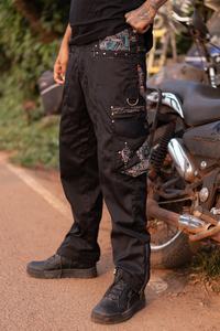 Pantalon de travail cargo décontracté pour hommes, écologique, respirant, taille mi-haute, multi-poches, combinaison de travail pour la menuiserie - Vente en gros - Product Image 4