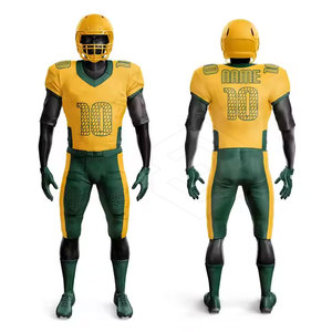 Kit de uniforme de fútbol americano Elite Linebacker Set Armadura corta resistente Protección máxima 100% Poliéster Transpirable Secado rápido - Product Image 5