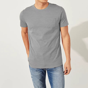 T-shirt de compression élastique à séchage rapide pour hommes, idéal pour la course et le basketball, à manches courtes, vente en gros - Product Image 1