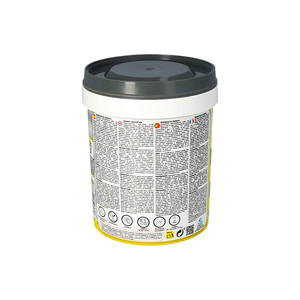 Wasserdichte Farbe mit Fasern für Außen- und Innenbereiche 750 ml. Farbe Grau - Product Image 4