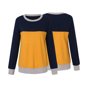 Sudadera de color sólido informal con estilo para mujer con mangas largas personalizable para el invierno a un precio - Product Image 3