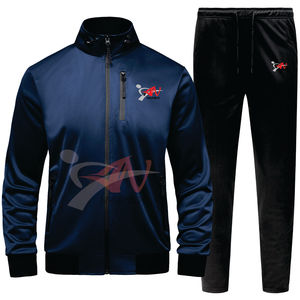 Conjunto Deportivo de Otoño de Alta Calidad con Logotipo Personalizado, 100% Poliéster, Traje Deportivo Técnico, Impermeable, Transpirable, Holgado para Hombre - Product Image 3