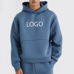 Ensemble de sweats à capuche en molleton d'hiver 100% coton imprimés sur mesure pour hommes avec pantalon de survêtement épais - Haute qualité - Product Image 1