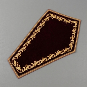 Fundas de Calice de Terciopelo Granate para Iglesia, con Bordado de Hilos de Oro, Juego de Velo Litúrgico, Accesorio para Vestimenta Sacerdotal Ortodoxa, Venta al por Mayor - Product Image 3