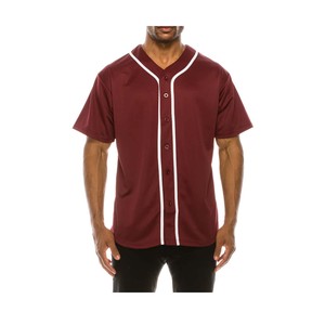 Yeni trend spor softbol üniforma forması ile aplike Logo yetişkin moda beyzbol forması - Product Image 5