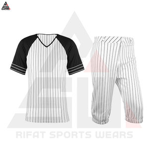 Nouveaux ensembles d'uniformes de baseball imprimés respirants avec étiquette personnalisée en gros-Couleurs et logos personnalisés de conception professionnelle - Product Image 6