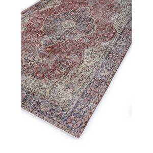 Vintage Large Area Hand Knotted Wool Rug Red & Orange Medallion Pattern for Home Living Room Rectangular Hallway Carpet-Pae-<b>2032</b> - Product Image 2