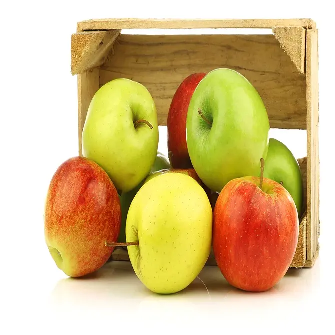 Вкусное свежее Золотое яблоко | Свежее зеленое и красное яблоко (размеры: 100, 113, 125, 138, 150, 198)