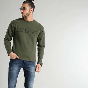 Meilleure qualité décontracté sweats à col rond avec impression bouffante motif solide respirant séchage rapide vêtements d'hiver en gros Pakistan - Product Image 3