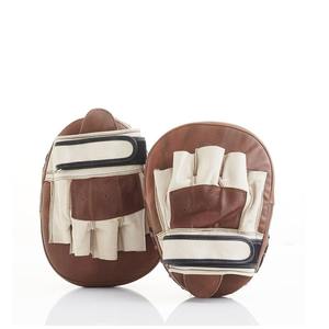 Mitaines d'entraînement de boxe de qualité supérieure, conception de logo personnalisée, mitaines de frappe, coussinets de frappe, équipement de protection pour le kickboxing, RRI-FP-01 - Product Image 1