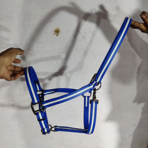 Polo en cuir licou pour cheval licou Gaucho licou coloré Design de fil Cheval Polo licou en cuir - Product Image 2