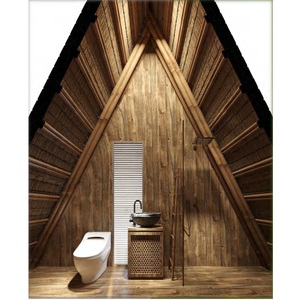 Moderno bungalows prefabricados de bambú de alta calidad de 20 metros cuadrados en Vietnam con diseño industrial 5 años de garantía e invernaderos 40HC - Product Image 6