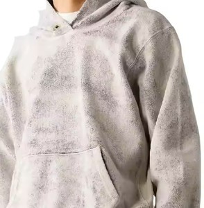 Capucha lavada con ácido en diferentes colores Hombres Sun Faded Hoodies Basics algodón mezclado Classic Wear Sun Faded Hoodies Trending Design - Product Image 2
