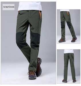 Pantalones de Escalada con Cremallera y Bolsillos para Hombre, Pantalones Cargo para Senderismo - Product Image 5