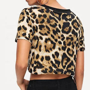 Top Corto Sublimado de Alta Calidad para Mujer, Moderno, Personalizado, de Fábrica - Product Image 3