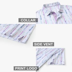 Polos informales de alta calidad OEM a precio de fábrica para hombre, Polo bordado transpirable de secado rápido a granel para Polo personalizado - Product Image 4