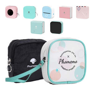 Bolsa de almacenamiento multifunción de terciopelo negro portátil para cosméticos y joyas de papelería - Product Image 4