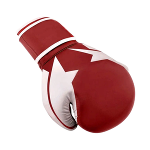 Guantes de boxeo de cuero para hombres Diseño personalizado Cuero genuino Cómodos Guantes de relleno de muñeca para luchadores - Product Image 3