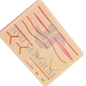 Best Selling Surgical Skin Suture Module <b>Practice</b> Silicone <b>Pad</b> with Wound Simulated High Quality Equipment Silicone Suture - Product Image 4