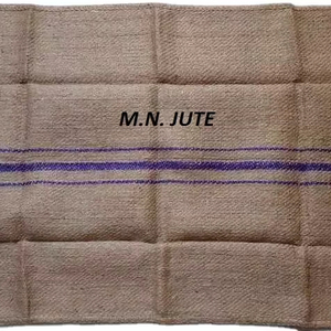 STD BINOLA 100% Biodegradable <b>Jute</b> Fiber <b>Sack</b> 44"x26.5" Size 2.00Lbs Custom Screen Printing for Agriculture Food Welcome Orders - Product Image 1