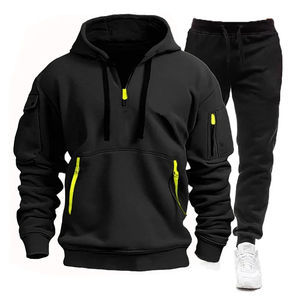 2025 chándal de jogging de algodón pesado 100% personalizado estampado personalizado transpirable para invierno-chándal de algodón 600GSM de alta calidad - Product Image 1
