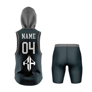 Nouveau maillot de football américain 2025 de haute qualité avec col à capuche en Spandex/Polyester toutes saisons, couleur personnalisable RIVIAN ATLANTIC - Product Image 6