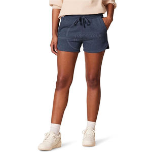 กางเกงขาสั้นเอวสูงสำหรับผู้หญิงแห้งเร็วระบายอากาศได้ดีดีไซน์ปรับแต่งโลโก้ได้ - Product Image 1