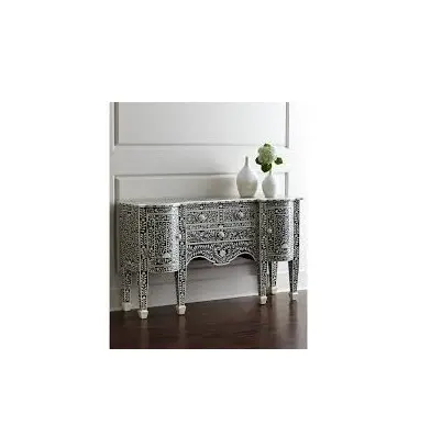 Solid wood and Bone inlay chest drawer 4 Drawer 2 Door Chest for customized size cheap price with outdoor decorative use