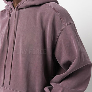 Fabrication pakistanaise sweats à capuche lavés à l'acide tenue décontracté sweats à capuche lavés à l'acide logo personnalisé sweats à capuche lavés à l'acide - Product Image 6