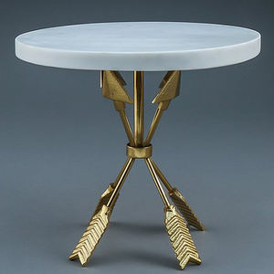 ที่ตั้งเค้ก3ชั้นสำหรับวันเกิดทำจากทองเหลืองโบราณทำจากอะลูมิเนียมดิบโลหะ - Product Image 6