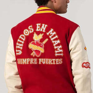 Chaqueta Varsity de Lona Casual para Hombre, Diseño Personalizado, Venta al Por Mayor, Chaqueta Letterman para Invierno 2026 - Product Image 6