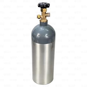 Tanque de CO2 de 20 lb (11.3 kg), cilindro de aluminio para dispensador de cerveza Kegerator con válvula CGA320 - Product Image 4