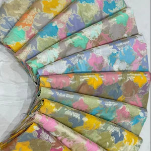 Tela de brocado Rangkat bordada brillante para vestidos de noche y saris para ropa de moda precio de fábrica - Product Image 1