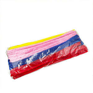 48 pièces 15 mm x 12 pouces, chenille artisanale jetable assortie de 6 couleurs, PLOMA E105 - Product Image 6