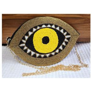 Femmes indiennes Designer fait à la main perlé léopard écologique léger pochette Messenger sacs bohème soirée Shopping mode - Product Image 5