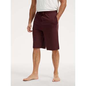 Premium <b>Men's</b> <b>Sleep</b> <b>Shorts</b> Premium Bamboo Tether Silk Knitted Jersey Custom Logo Print Home Wear Set-XL Size - Product Image 3