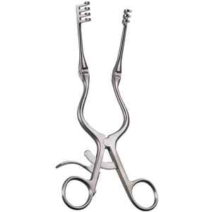 CARONIA SURGICAL Retractor Manual Weitlaner de Alta Calidad, Juego de Instrumentos Ortopédicos Autoestables de Acero Inoxidable, Certificado CE - Product Image 1